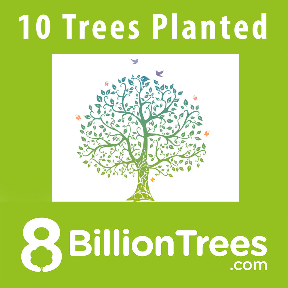 8 BILLION TREES STICKER - PLANT 10 TREES