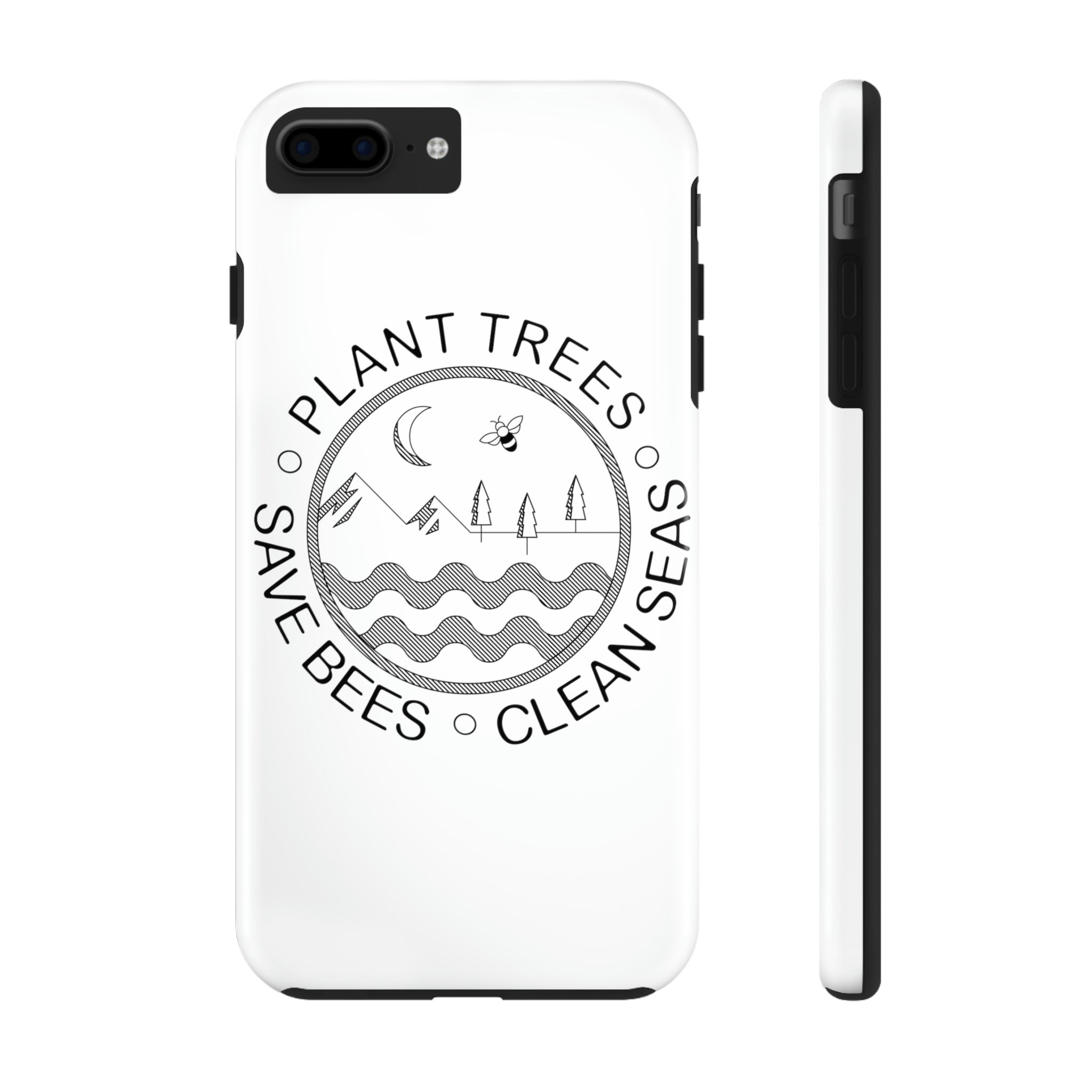 Trees Bees Seas iPhone Case