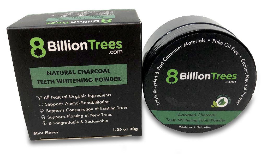 Eco-conscious Activated Charcoal Tooth Powder (All Natural) | 8 Billion ...