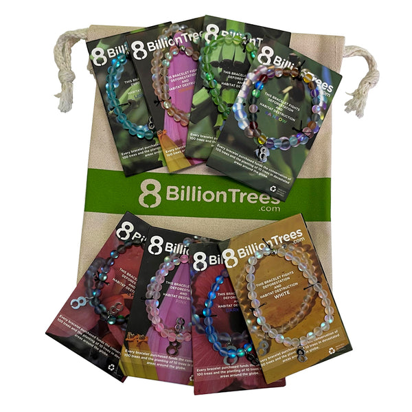 Bracelet Bundle: Recycled Rainbow Glass