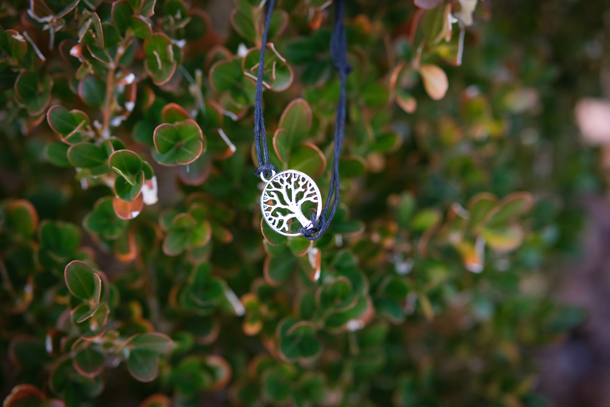 Recycled Tree Of Life Bracelet - Celebrate Blue Water